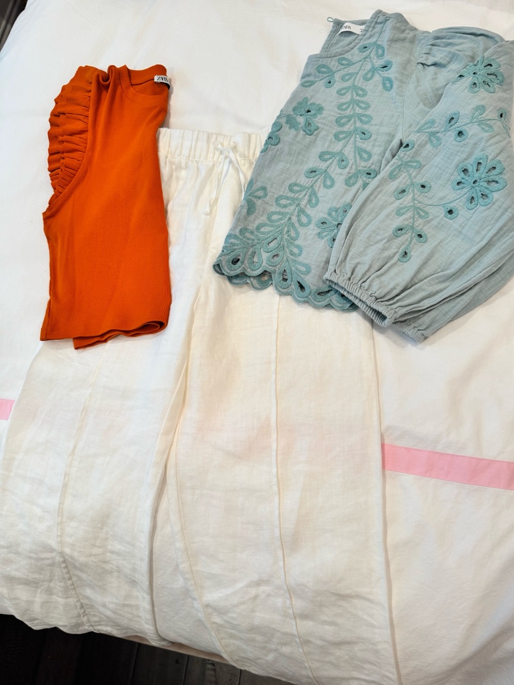 🌿 Zara Girls Kids Size 9 and M Bundle – 3 Pieces | Excellent Condition